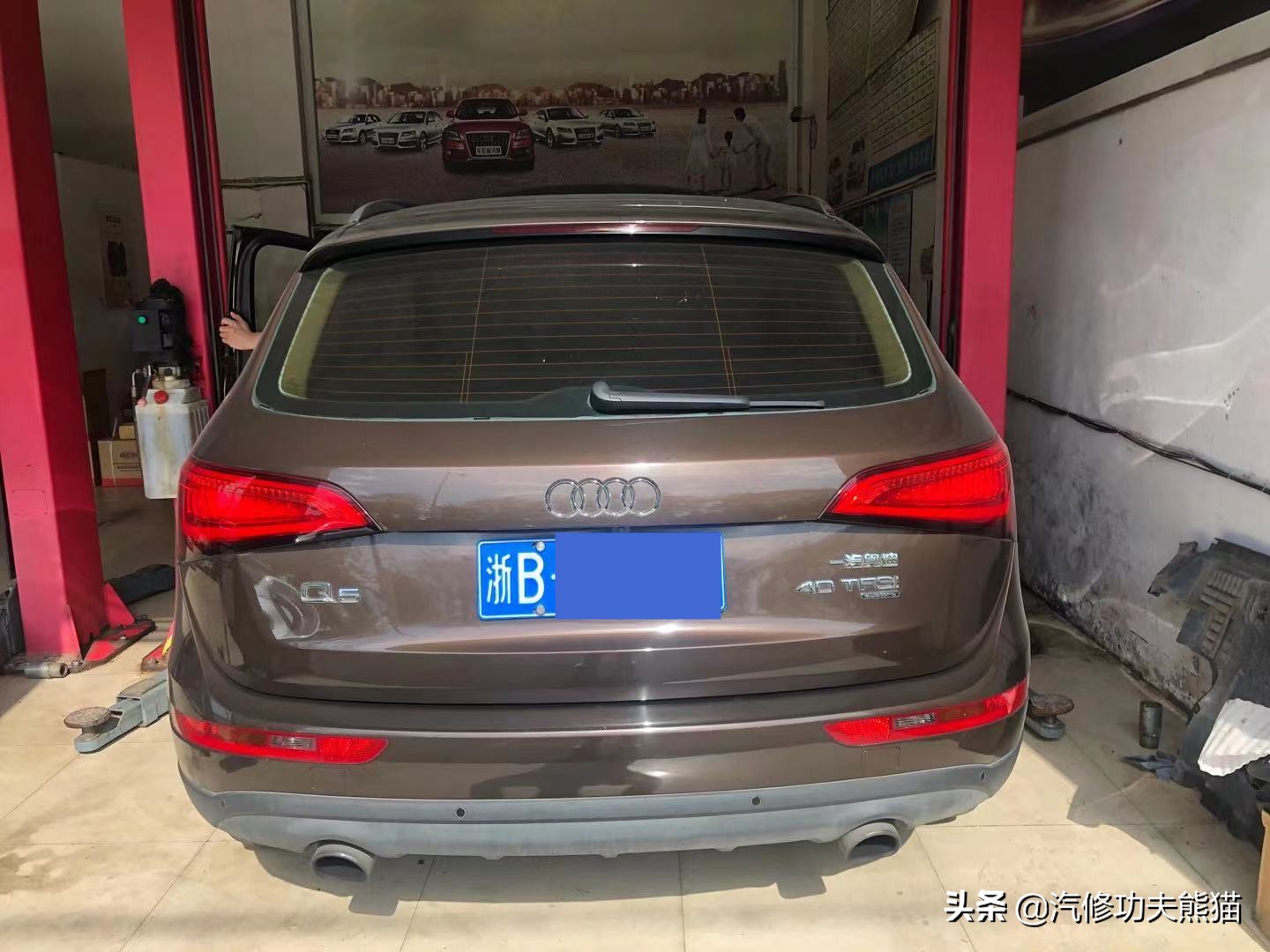 奥迪q5烧机油狂飙,奥迪q5烧机油且发动机抖动