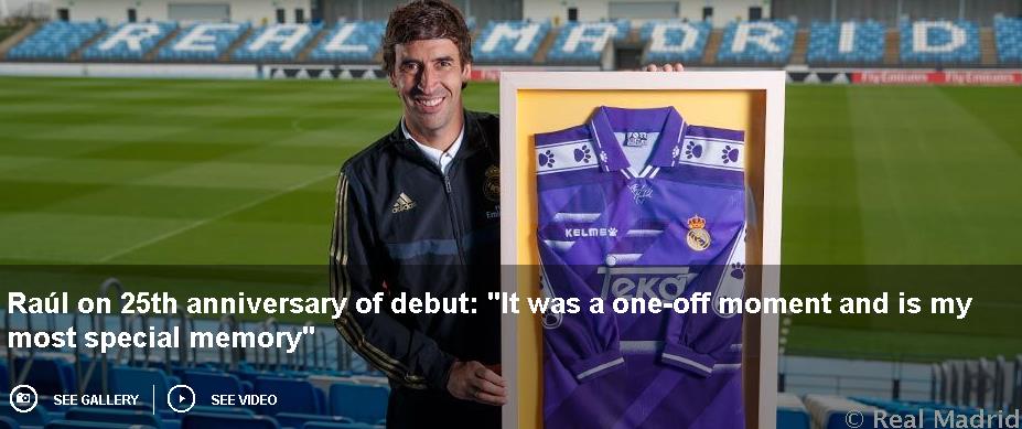 劳尔球衣西班牙国家队,劳尔穿多少号球衣