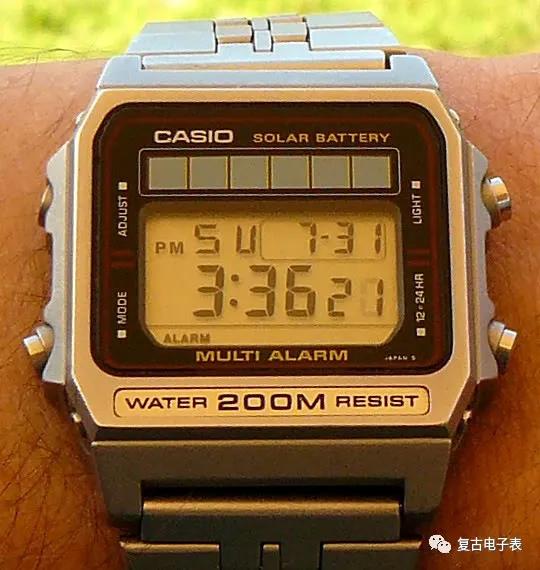 casiodw500020周年,casio太阳能系列