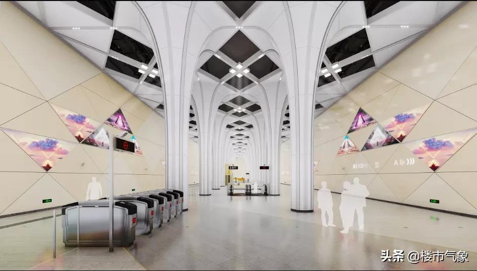 郑州地铁8号线最新装修施工,郑州地铁装修