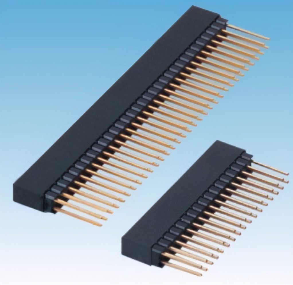 XKB推出1.27毫米排针，高耐热性、介电功能排针排母连接器