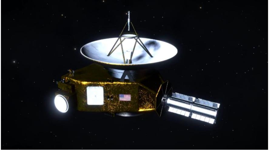 地球4亿公里探测器传回一张照片,地球60亿公里外的照片