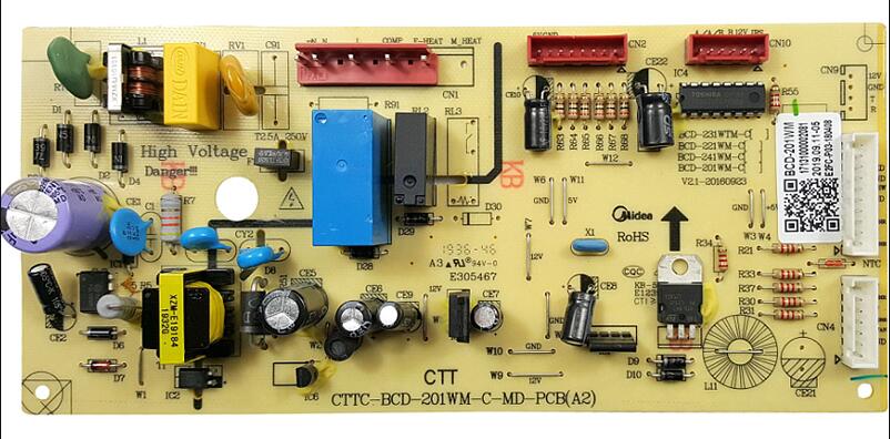 美的冰箱bcd-556wkgm不制冷原因,美的bcd-207wm拆解