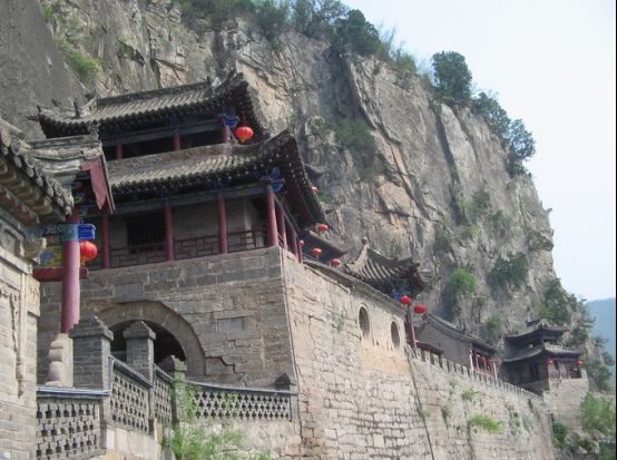 倒悬空寺千年不倒之谜力学的极致表现