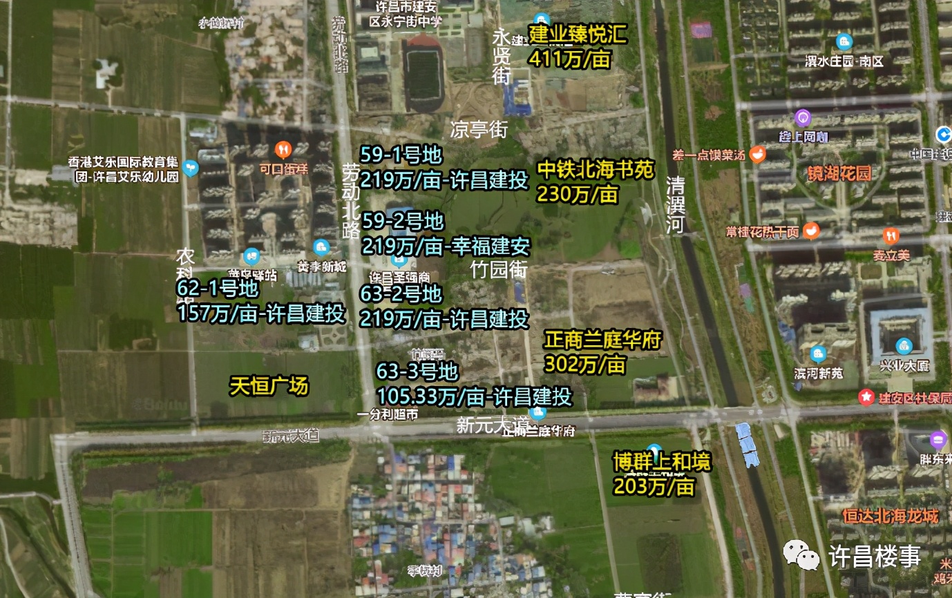 许昌市东城区土拍最新消息,2024年许昌市示范区土拍