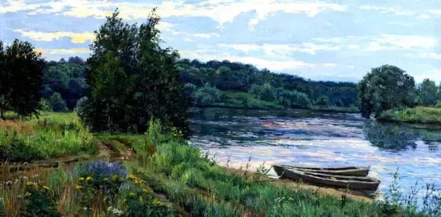 忻东旺油画俄罗斯风景作品,33幅俄罗斯精美风景油画