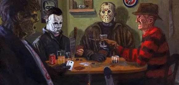 杰森大战鬼王弗莱迪,弗莱迪大战杰森系列