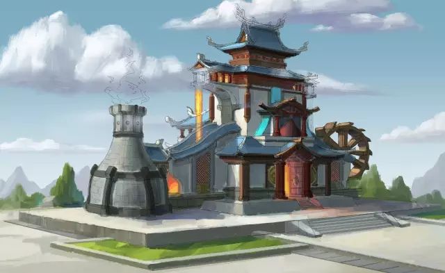 游戏场景原画设计思路,游戏场景原画设计教程