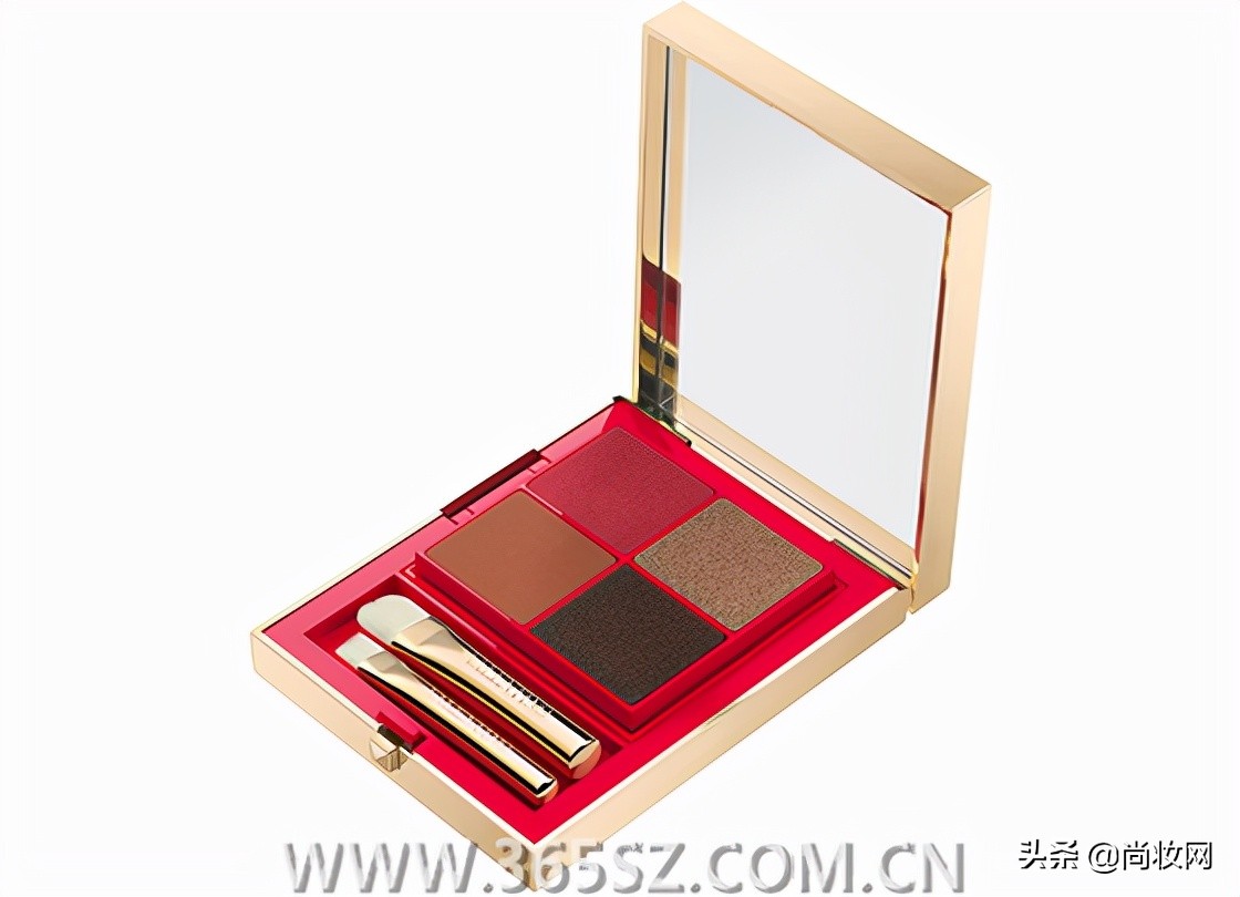 蓝色烟熏截断式眼妆单眼皮,单眼皮烟熏眼妆