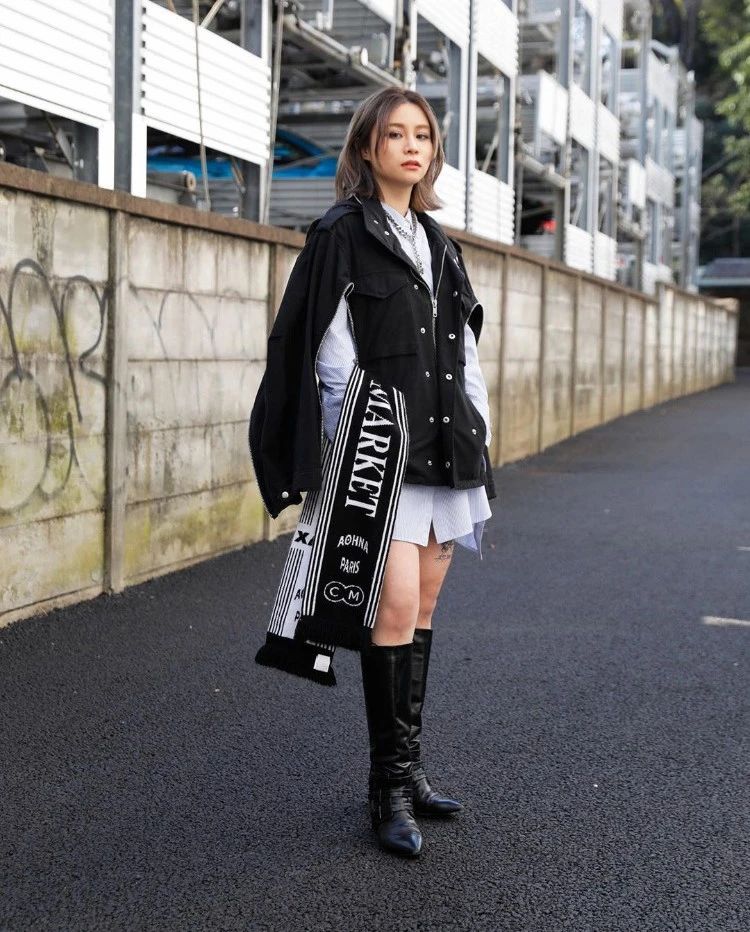 亚洲街头穿衣搭配,日韩潮流穿搭精选