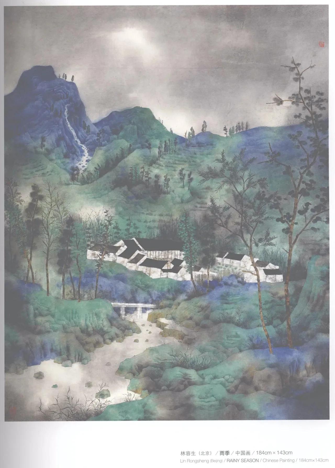 第十届全国美展中国画入选名单,十三届美展中国画进京展