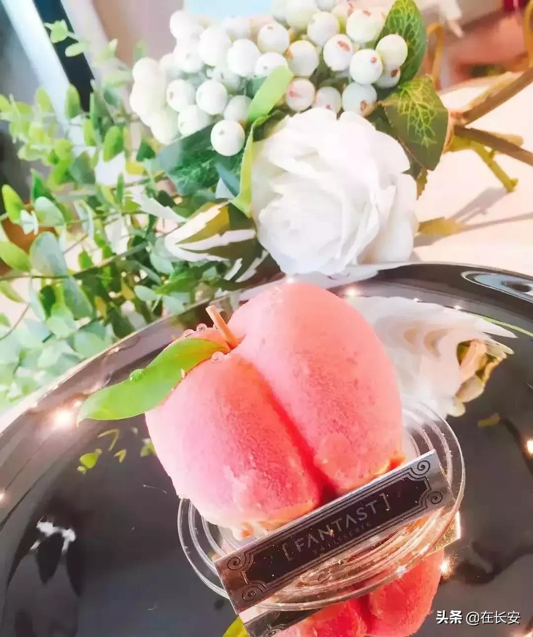 少女心爆棚四款蜜桃甜品,少女心蜜桃限定