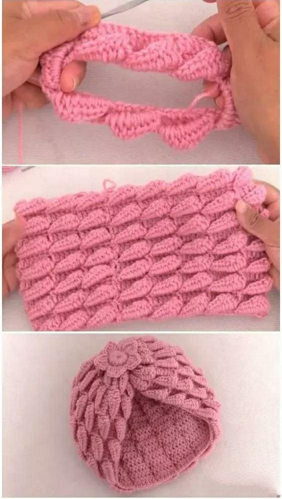 可爱毛线帽子儿童,最简单时尚的毛线帽子