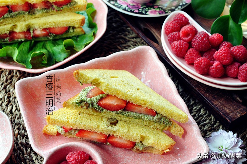 香椿面包正宗做法,香椿芽怎么烫着吃好吃