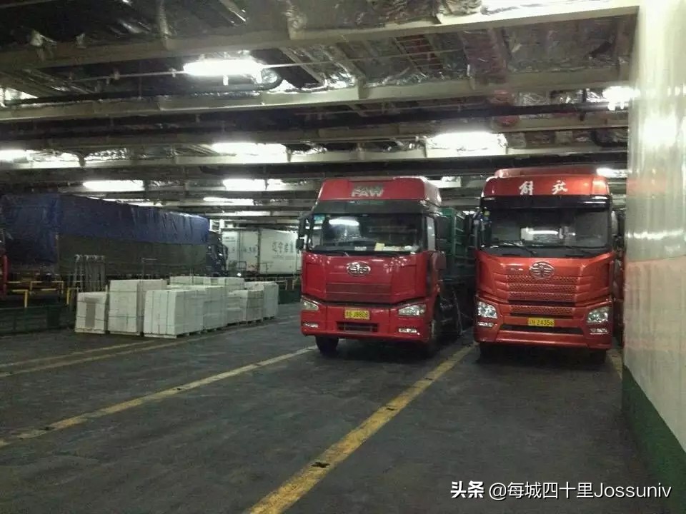 渤海轮渡沿途风景,渤海轮渡去大连旅游攻略