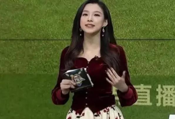 央视美女马凡舒资料,央视第一美人马凡舒工作照