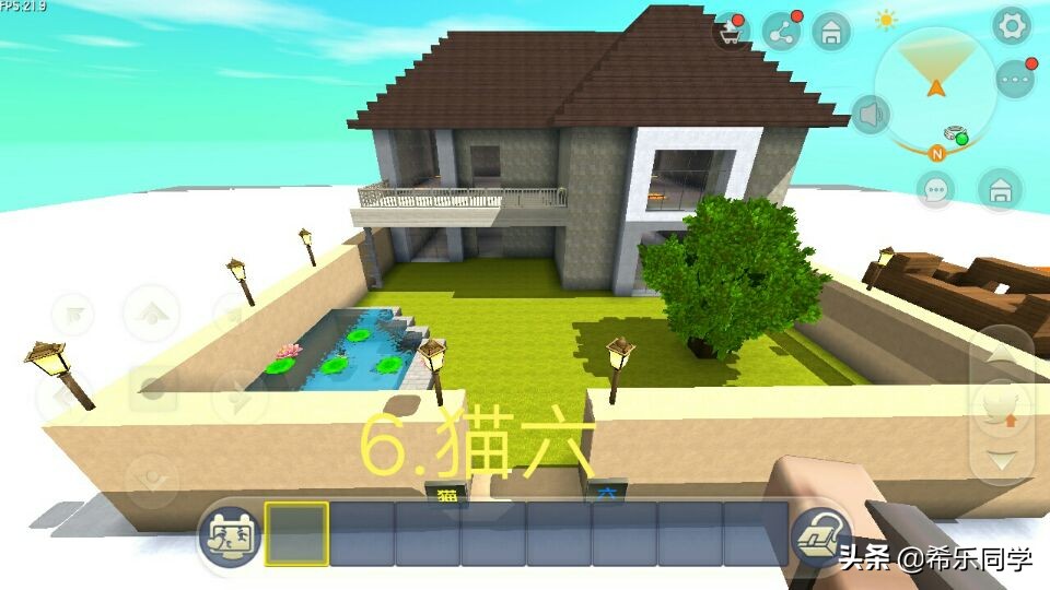 迷你世界建筑比赛菜鸟vs高手,迷你世界中的建筑高手