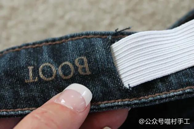 运动裤裤腰大了改小妙招图解,裤腰肥了怎么改瘦最简单的方法