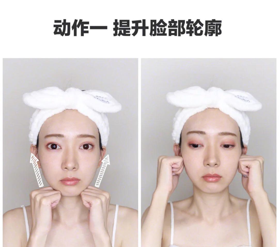 瘦脸操圆脸,改善脸型瘦脸操