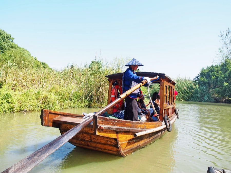 沙家浜景区大闸蟹在哪里,秋天爱上上海的理由大闸蟹
