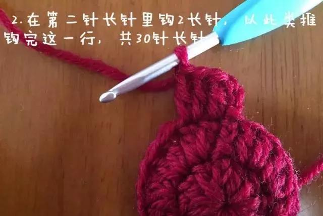 新生儿露头顶半头帽子编织教程,宝宝的薄帽子织法和教程