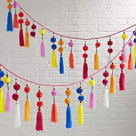 自制流苏装饰品,新家如何用流苏书签做装饰