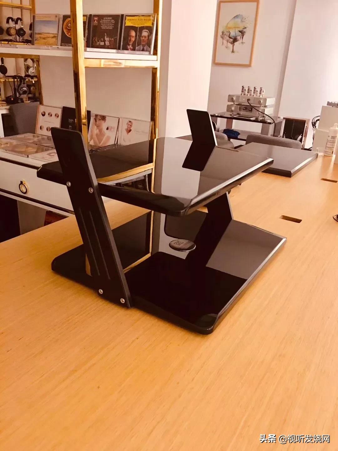 桌面设备声卡托盘支架,桌面器材置物架