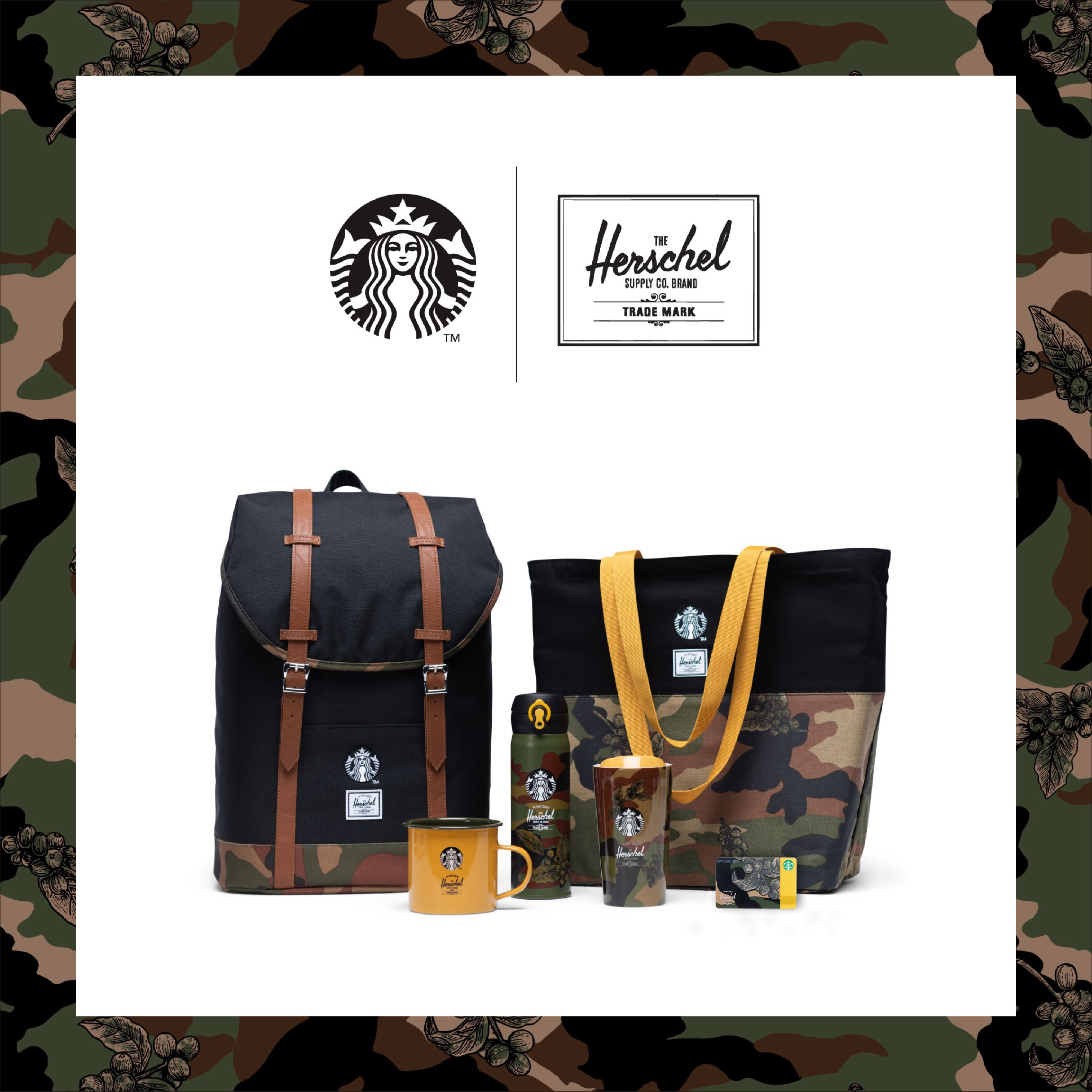 HerschelSupply携手星巴克中国呈献冬季特别合作系列
