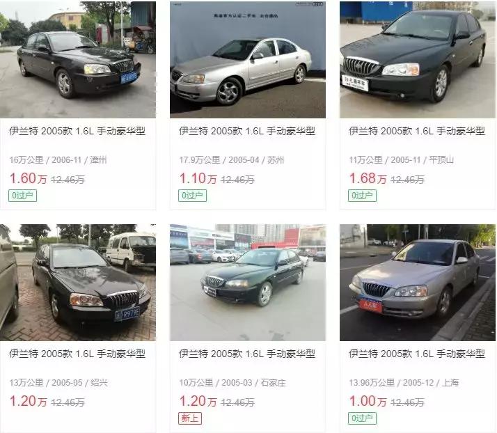 伊兰特拆解值多少钱,12年的伊兰特车全险多少钱