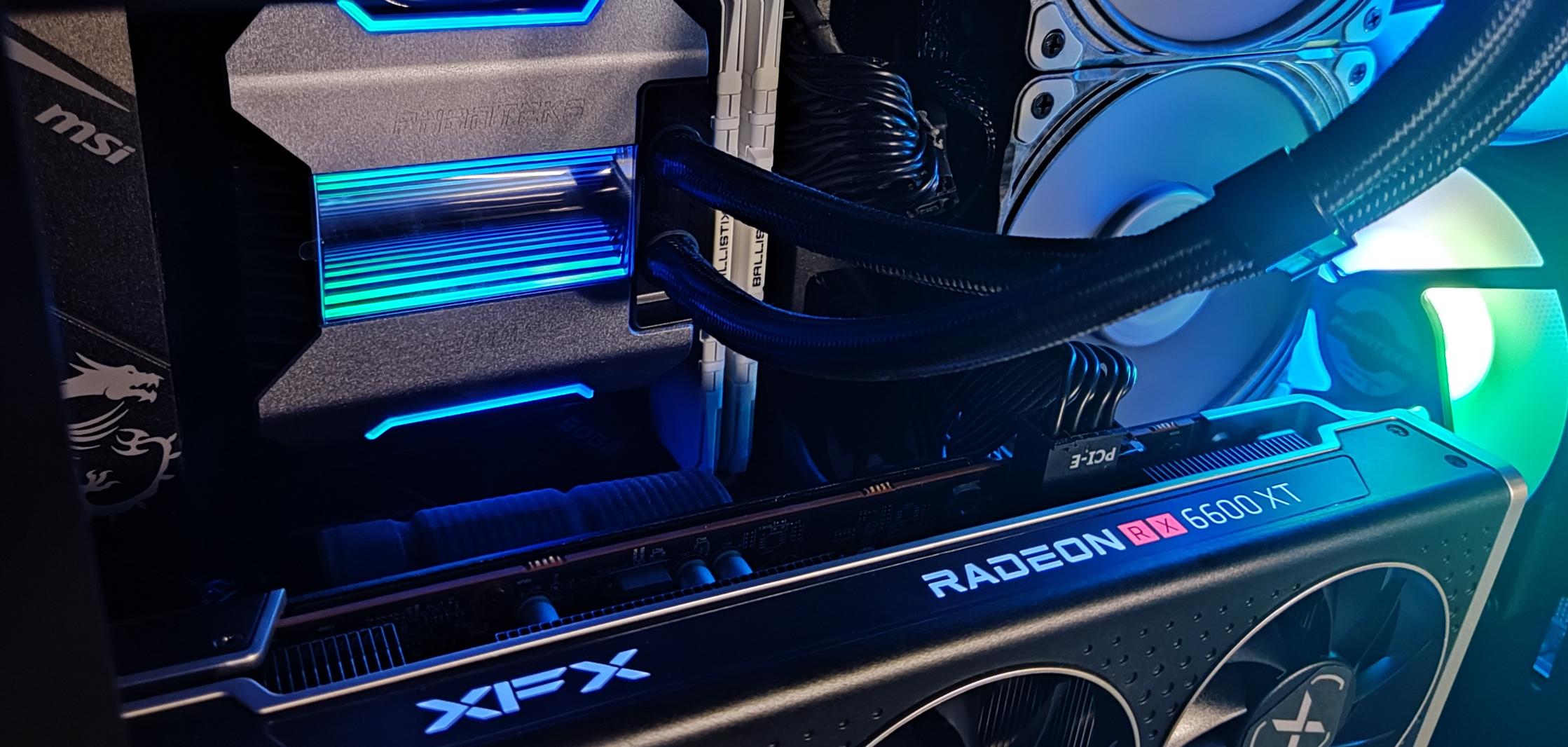 讯景rx6600xt怎么超频,讯景6600xt显卡装机教程