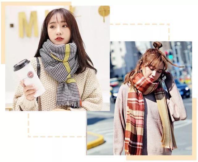 围巾的7种系法,围巾的七种系法每天不重样