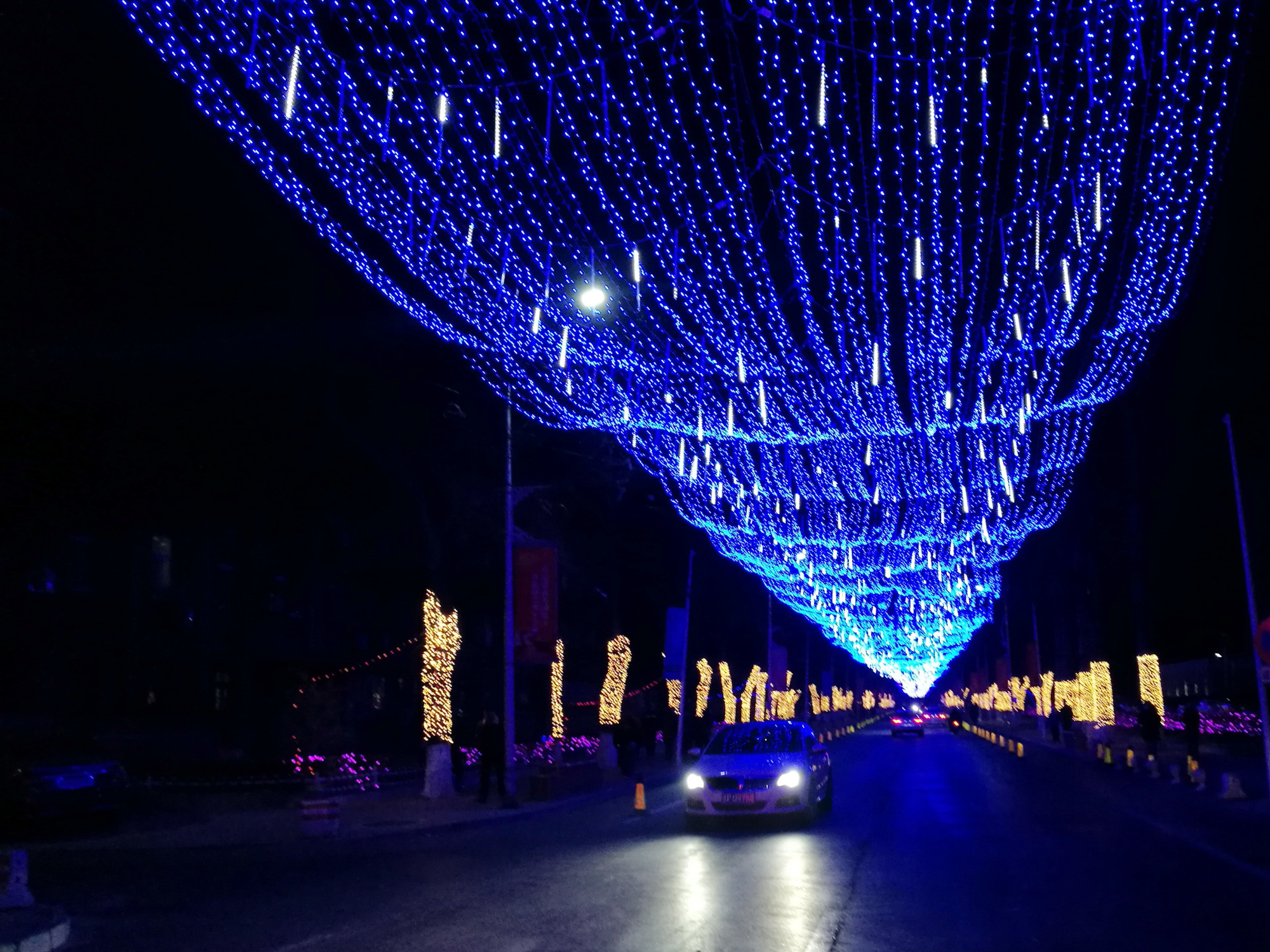 北京最美的街区夜景实拍,北京最美夜景东三环