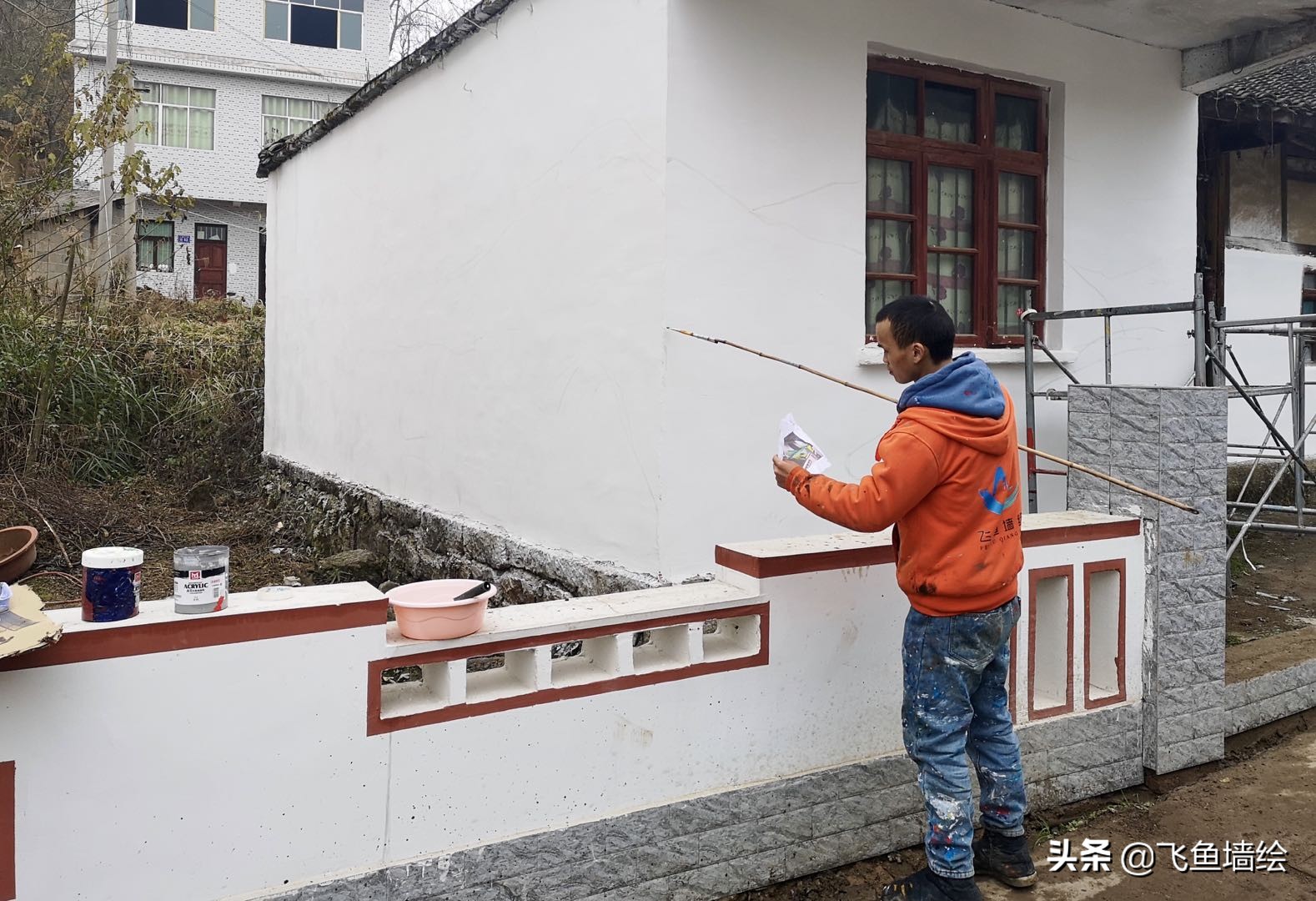 墙绘怎么画平整图片,墙绘怎样画写意