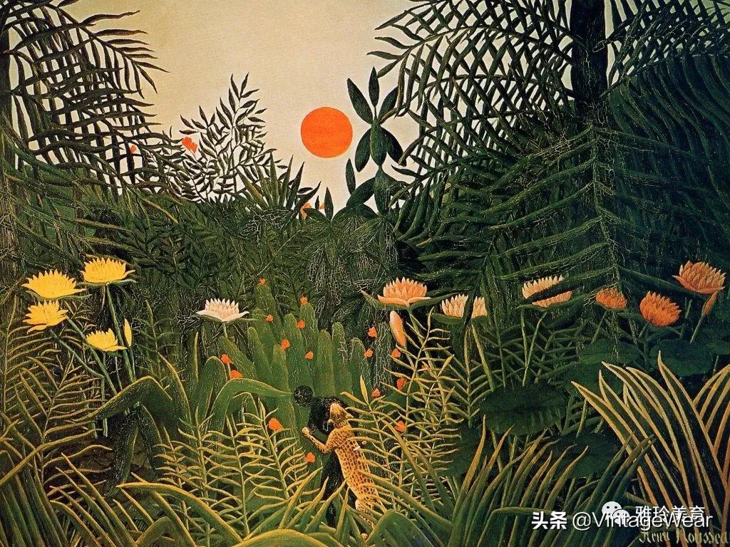 亨利卢梭热带雨林,亨利卢梭的森林