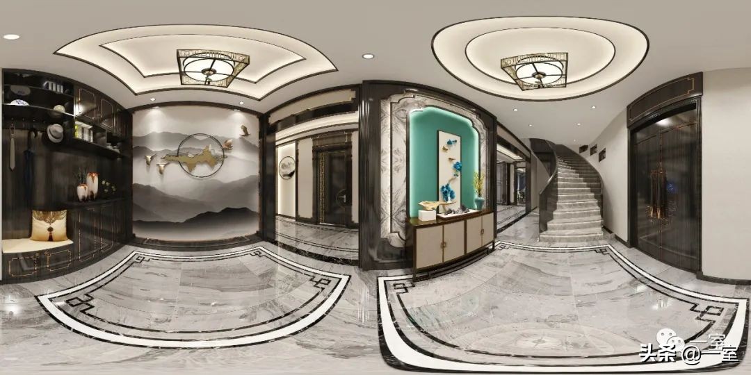 全景效果图最大的,如何出全景效果图