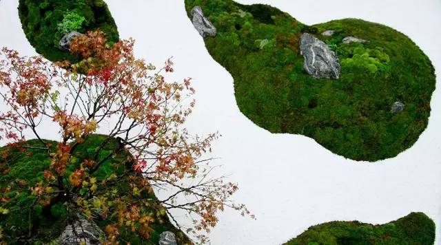 枯山水庭院景观制作过程,庭院枯山水施工做法