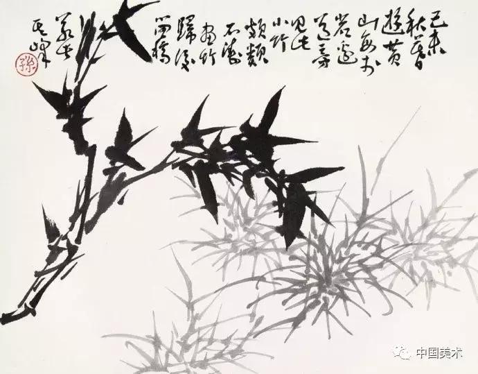 怎样使墨色有变化？蘸墨、蘸水和调墨这篇文章都教给你