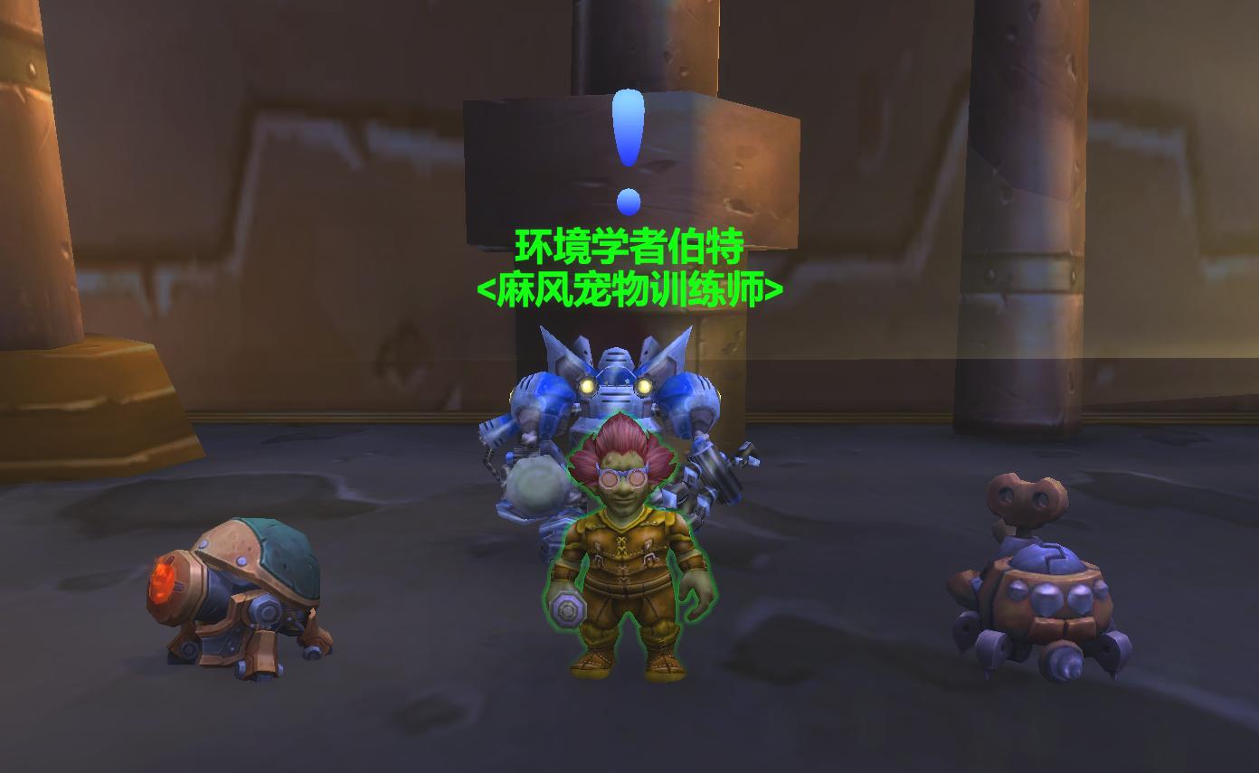 魔兽世界哪里有机械小宠物,魔兽世界巨龙群岛可爱的宠物