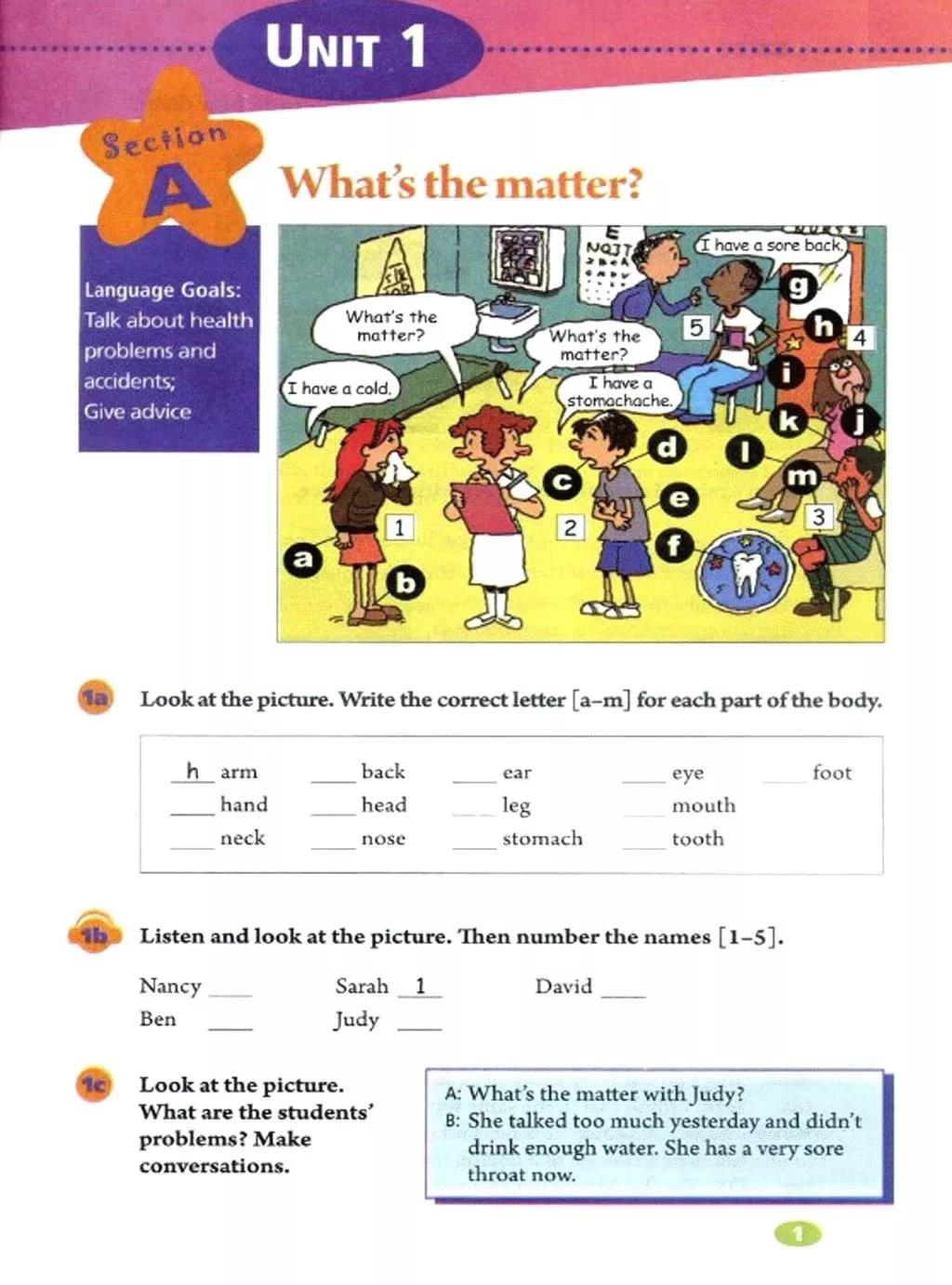 开学预习｜人教版（新目标）初中英语八年级下册Unit1