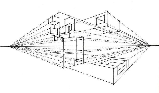 立体透视法和焦点透视法,焦点透视是中国绘画常用的透视法