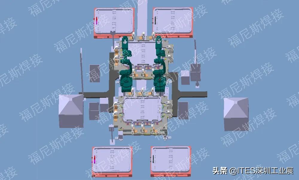 不愧为高端焊接代名词，大众宝马生产线上全都是它家的焊机