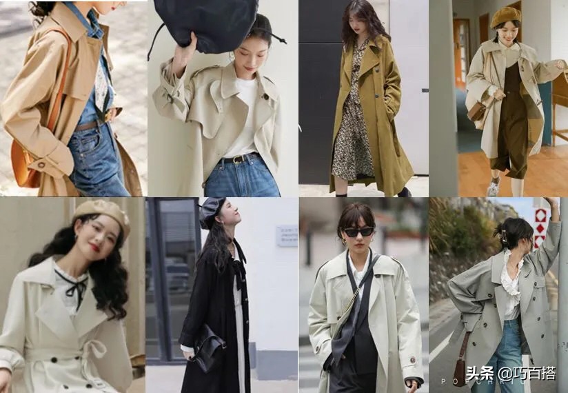 风衣时尚圈里永不褪色的经典,风衣是永不过时的时尚