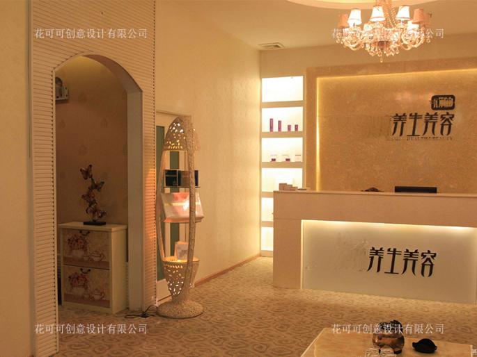 美容院装修空间设计,美容院屋顶软装设计