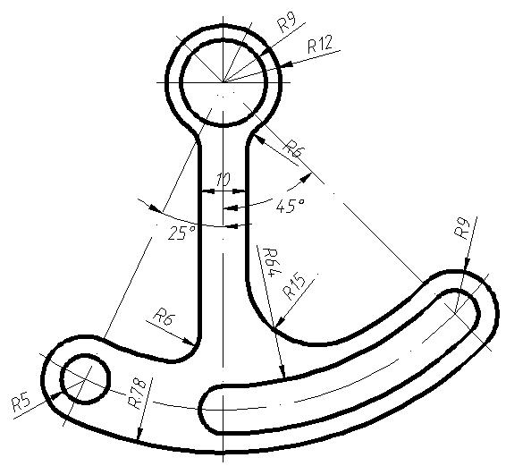 cad练习图纸45张教程初学者,cad图练习题300道