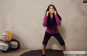 简单一个动作瘦脚,一个动作轻松瘦小腿