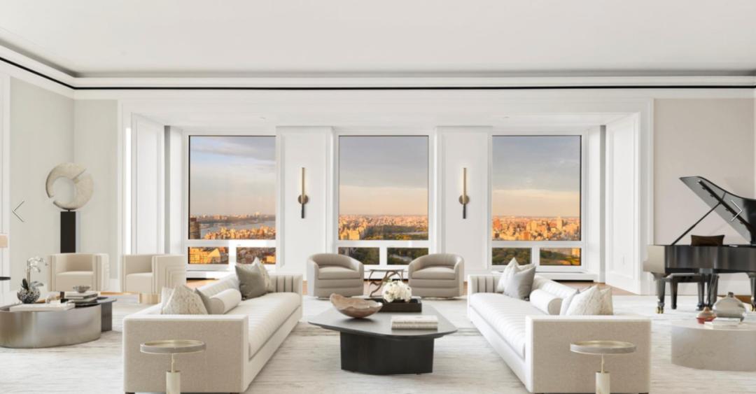 奢发┃10亿，室内设计真绝！432ParkAve顶楼二手叫卖全球顶豪动态