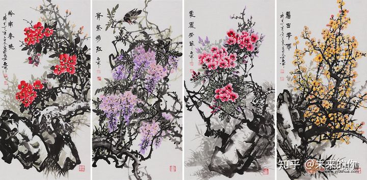 石开写意花鸟视频,名家石开花鸟作品欣赏