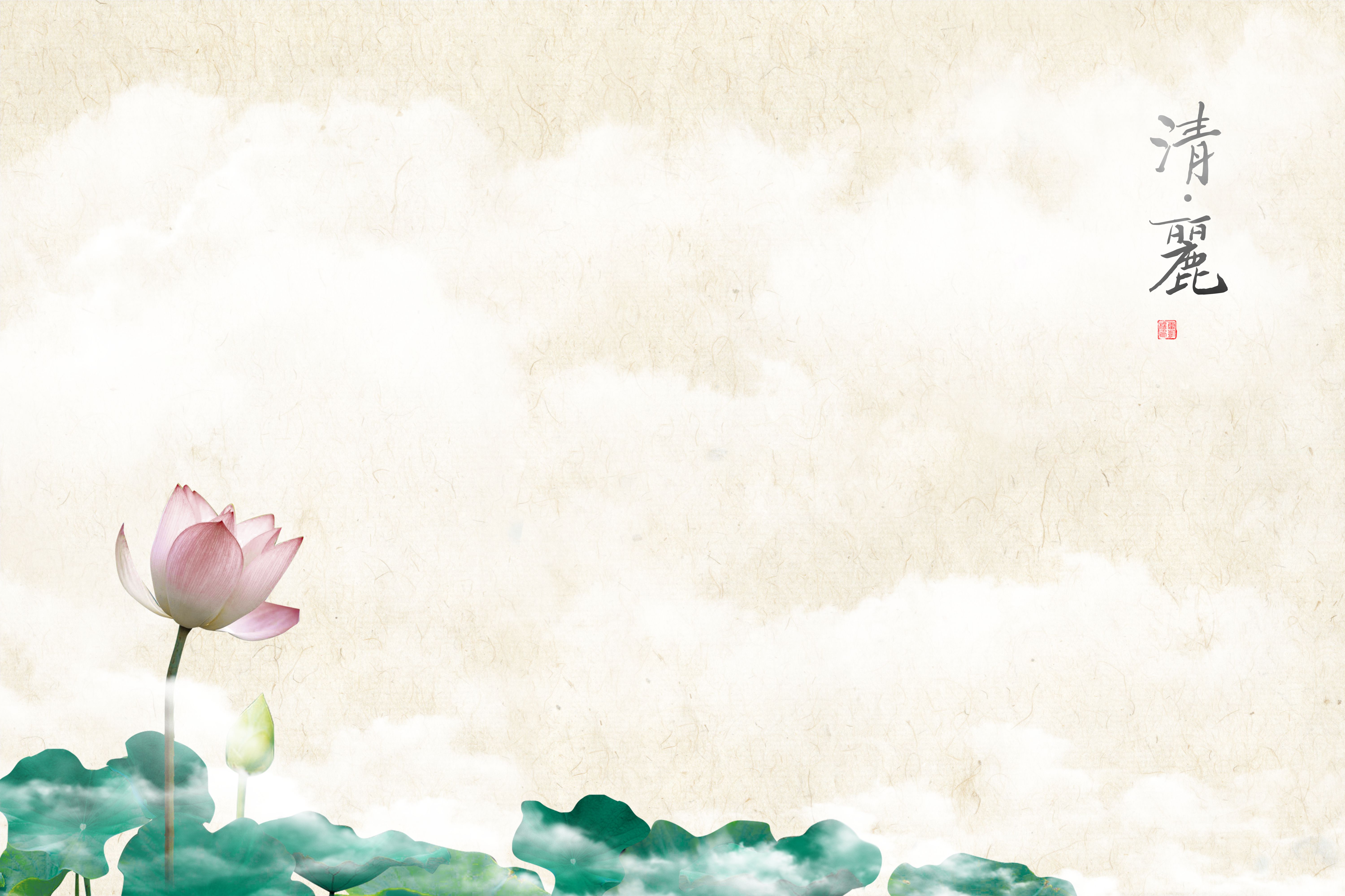 中国风工笔画素材图片,工笔画白描中国风