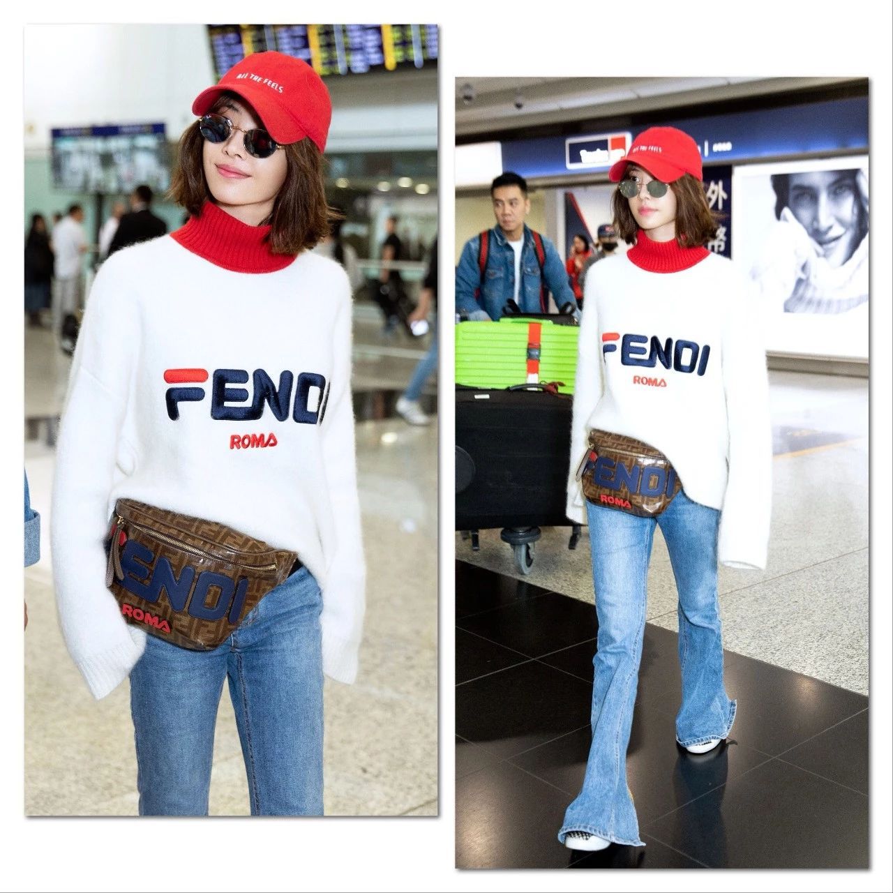 大衣配的包包,穿大衣腰包怎么背