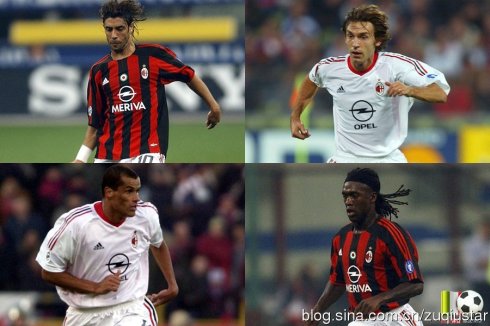 卡卡时期米兰阵容,卡卡时期米兰阵容评价